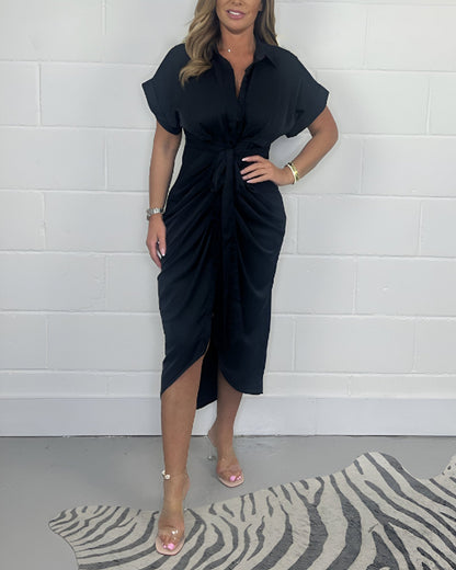 Janet™ | Elegant Plisserad Klänning