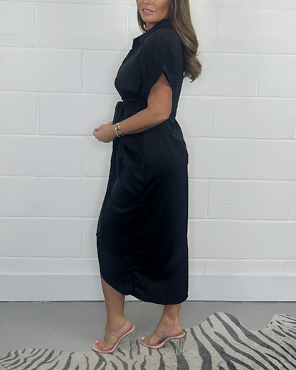 Janet™ | Elegant Plisserad Klänning