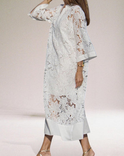 Maja™ | Lång lyxig klänning