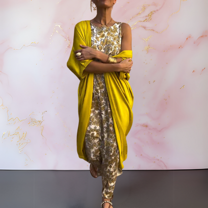 Britta™ | Elegant klänning med väst