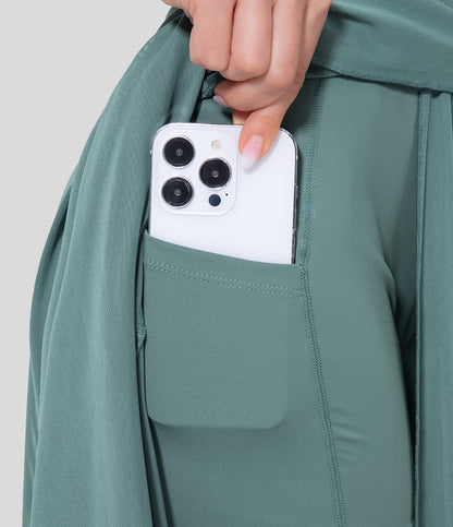 Tyra™ | Högmidjad 2-i-1 Kjol