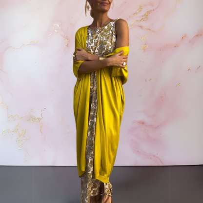 Britta™ | Elegant klänning med väst