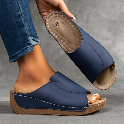 Livia™ | Ergonomiska halksäkra sandaler för smärtlindring