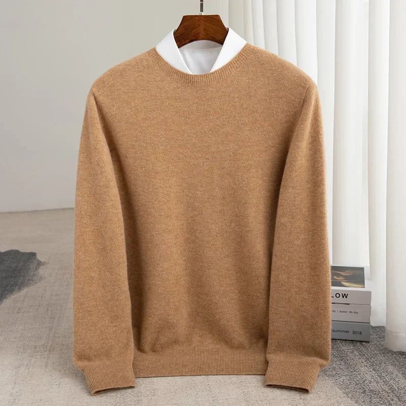 Elias™ | Cashmere Rundhalsad Tröja