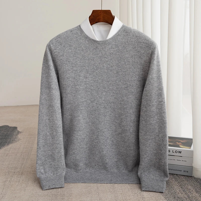 Elias™ | Cashmere Rundhalsad Tröja