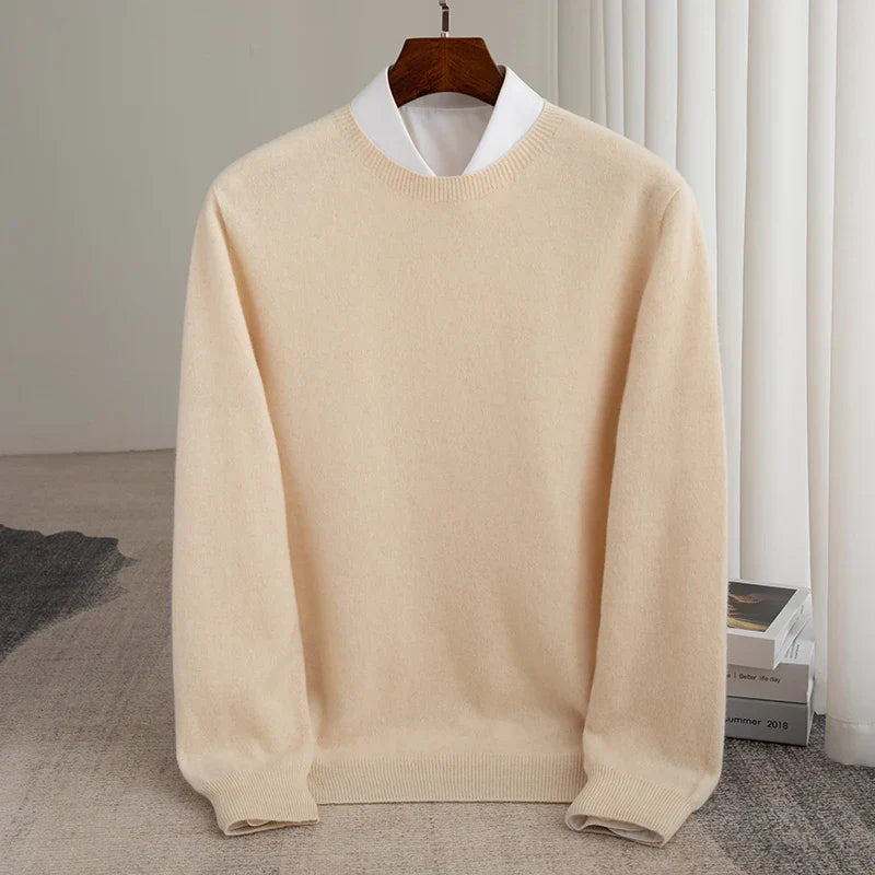 Elias™ | Cashmere Rundhalsad Tröja
