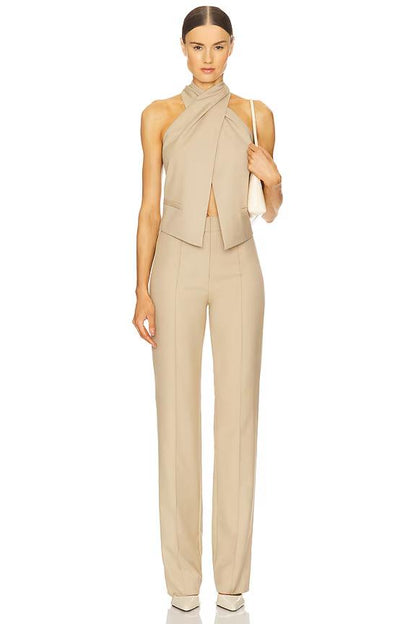 Lina™ | Lyxig Halterneck-topp